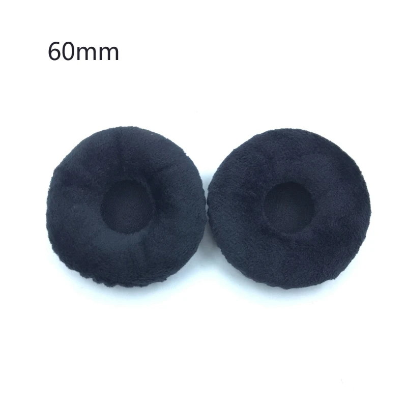 Black Velvet Ear Cushions for Headphones 9 Black Velvet Ear Cushions for Headphones - Image 9
