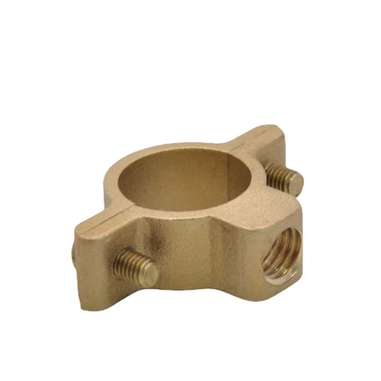 Brass Pipe Clamp Bracket for Plumbing Support 5 Brass Pipe Clamp Bracket for Plumbing Support - Image 5