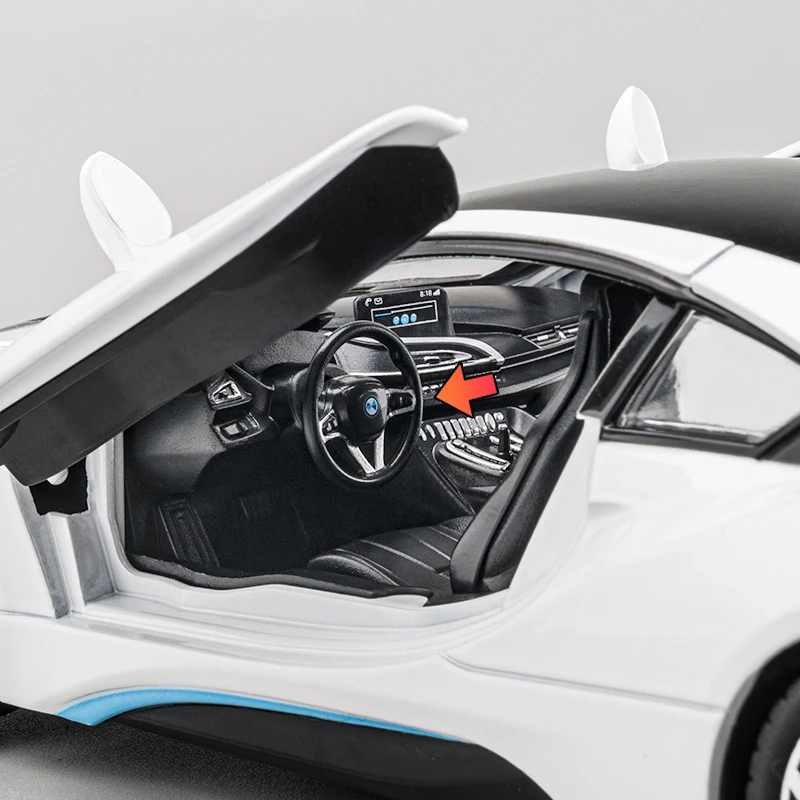 1:24 Scale BMW i8 Diecast Model Car 6 1:24 Scale BMW i8 Diecast Model Car - Image 6