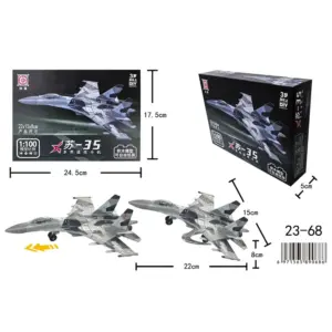 Russian SU-35 1/100 Scale Model Building Kit 12 Sb8d6c1e03b33492e95f4c8c105170fa6A