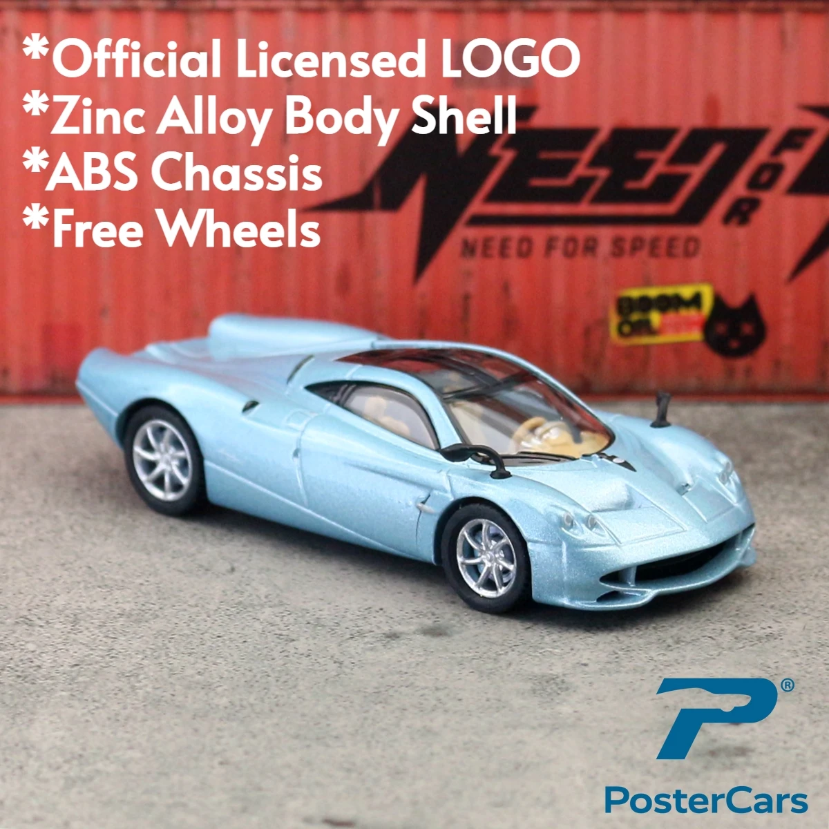 Pagani Huayra Codalunga 1:64 Diecast Model 3 Pagani Huayra Codalunga 1:64 Diecast Model - Image 3