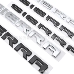 GMC Sierra Logo Decal - 27.8cm Aluminum Badge 13 Sb970e61c7ab342d5b5e8f2ee7c1002fe6