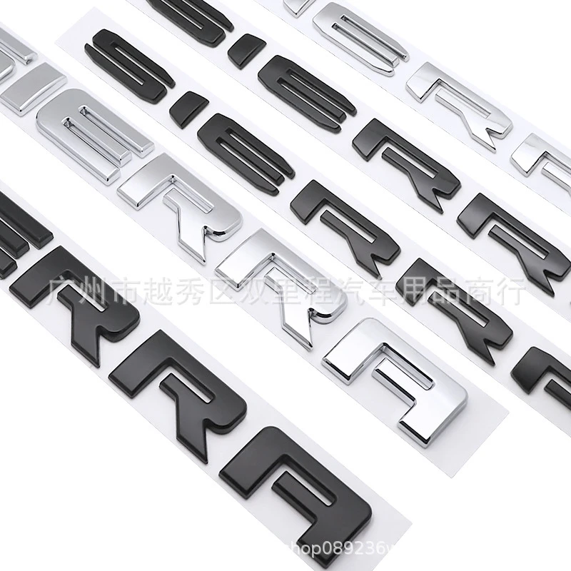 GMC Sierra Logo Decal - 27.8cm Aluminum Badge 4 GMC Sierra Logo Decal - 27.8cm Aluminum Badge - Image 4