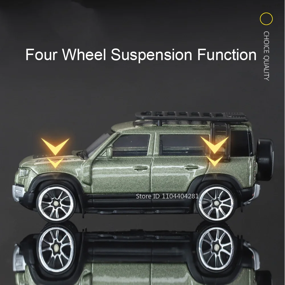 Land Rover Defender 110 Alloy Model 1:64 Scale 4 Land Rover Defender 110 Alloy Model 1:64 Scale - Image 4