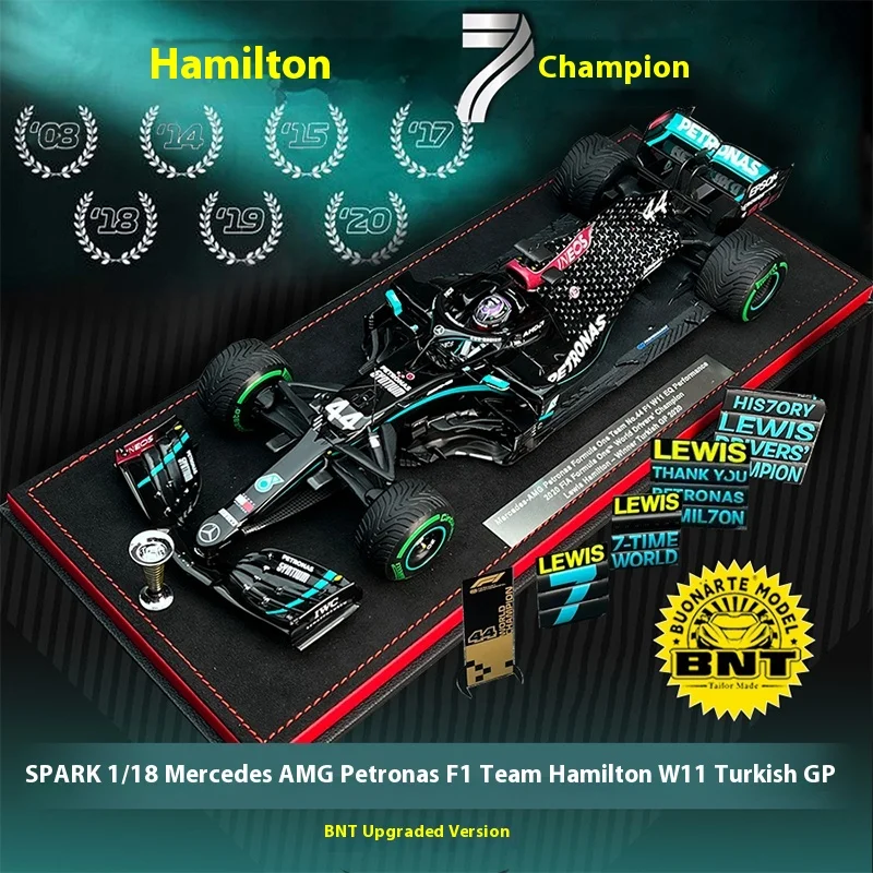 1:18 Resin Model of W11 Hamilton Turkish GP 4 1:18 Resin Model of W11 Hamilton Turkish GP - Image 4