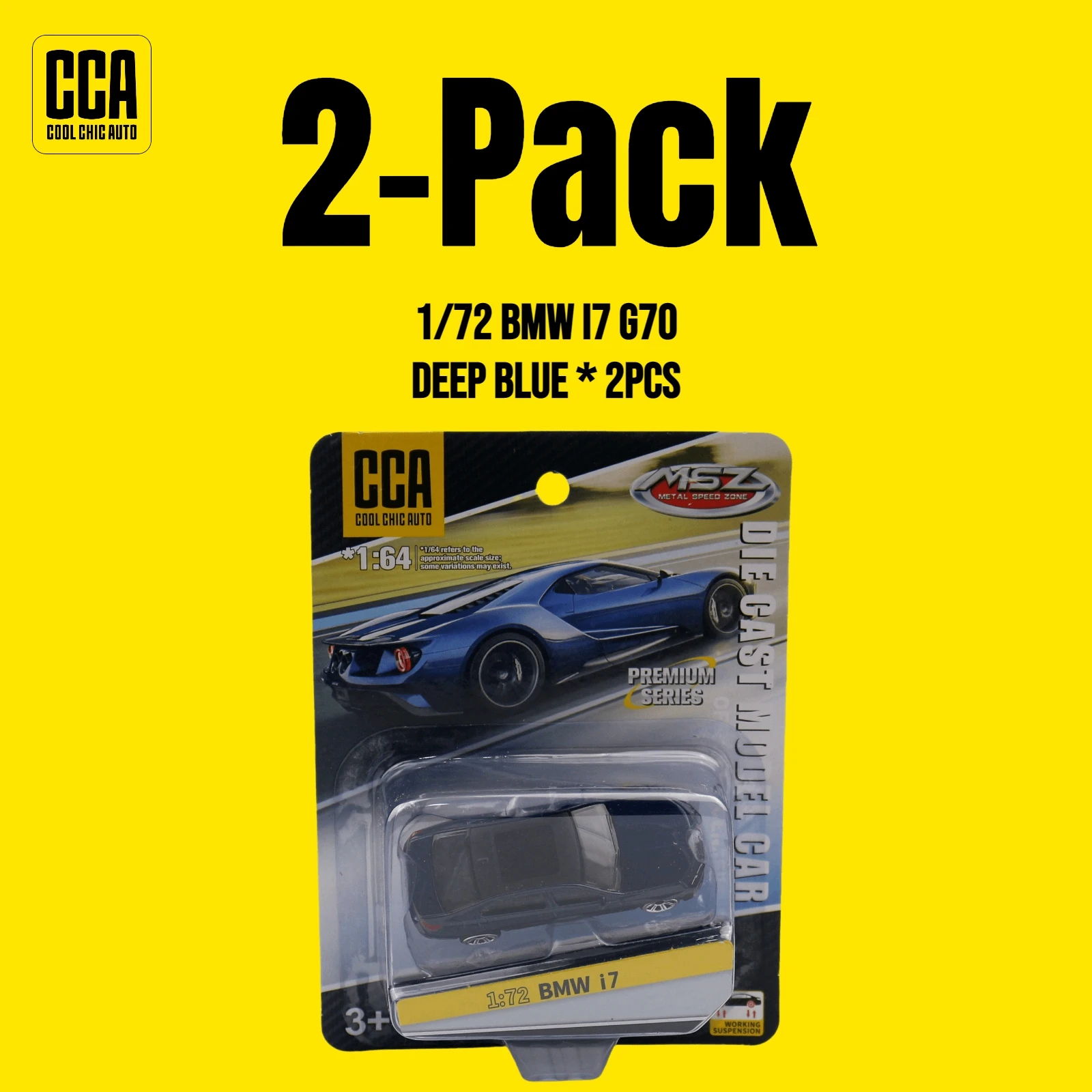 BMW i7 G70 Diecast Model Car 1:72 Scale 8 BMW i7 G70 Diecast Model Car 1:72 Scale - Image 8