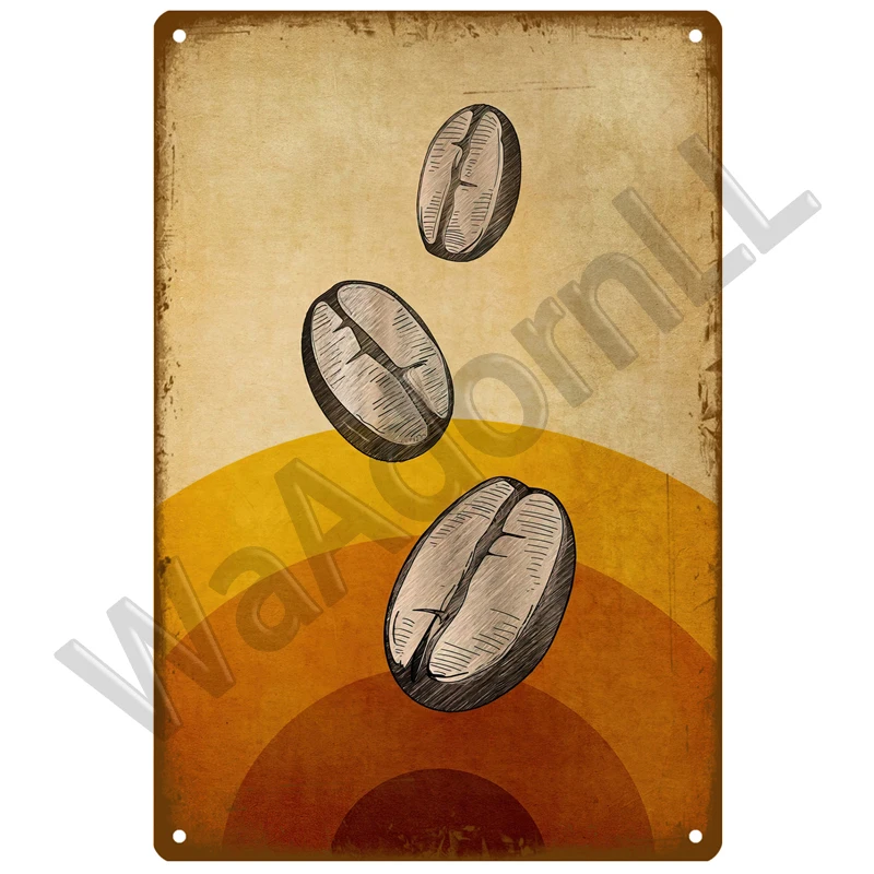 Coffee Themed Tin Sign Collection 20x30 cm 25 Coffee Themed Tin Sign Collection 20x30 cm - Image 25