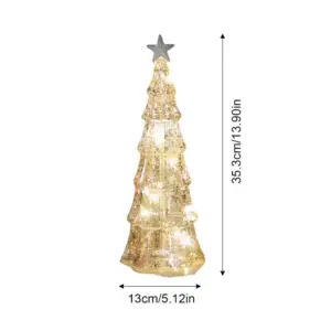 Lighted Glass Christmas Tree Decor Set 16 Sba6b19c2fe044379b5ec55d2c8af74e94