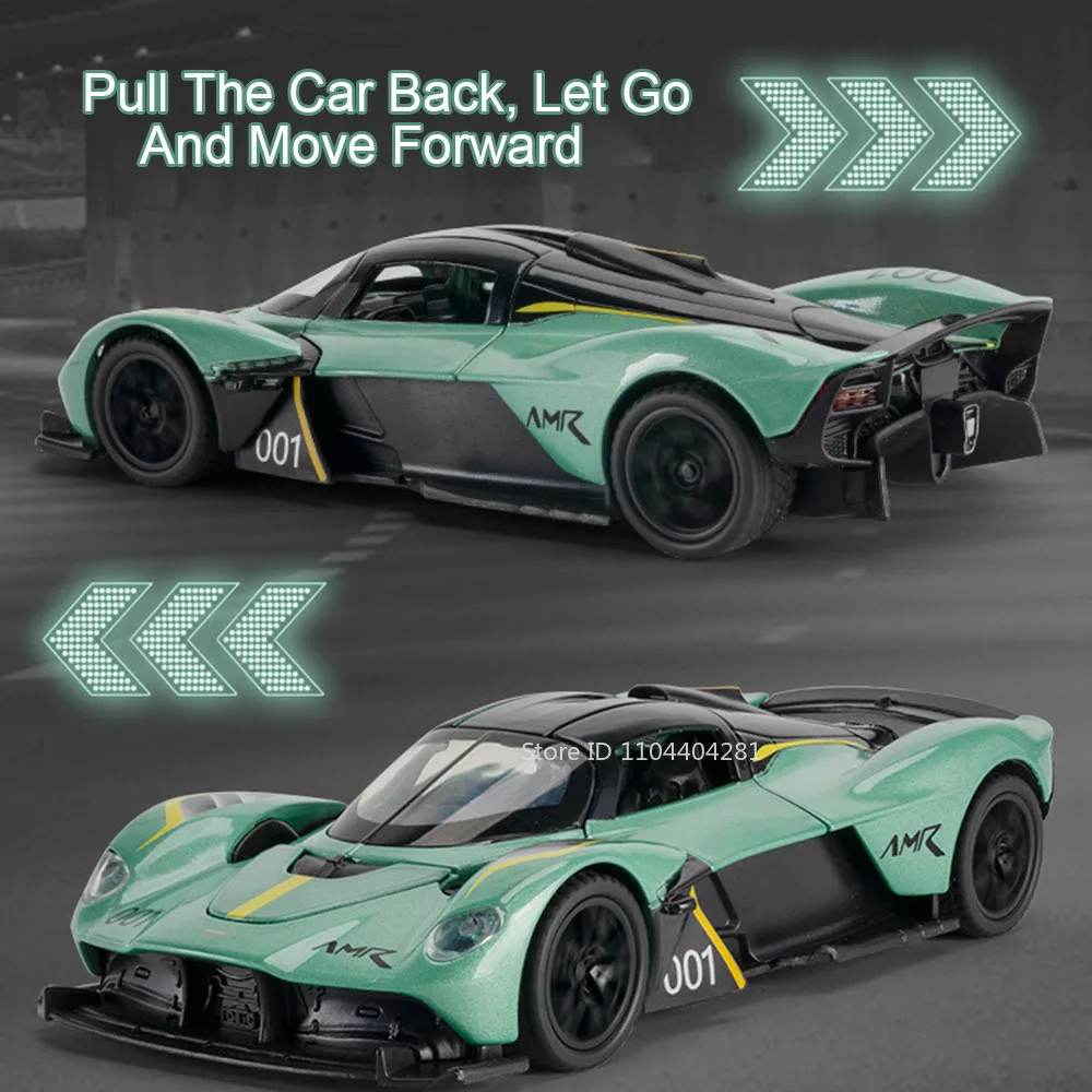 Valkyrie Alloy Diecast Car Model – 16cm 3 Valkyrie Alloy Diecast Car Model – 16cm - Image 3