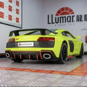 Neon Green Audi R8 V10 Plus Model 1:24 Scale 10 Sba8592d4e6fc4cbeb42ff9078ef6d9002