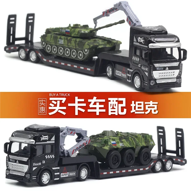 1:50 Scale Military Flatbed Transport Model 5 1:50 Scale Military Flatbed Transport Model - Image 5
