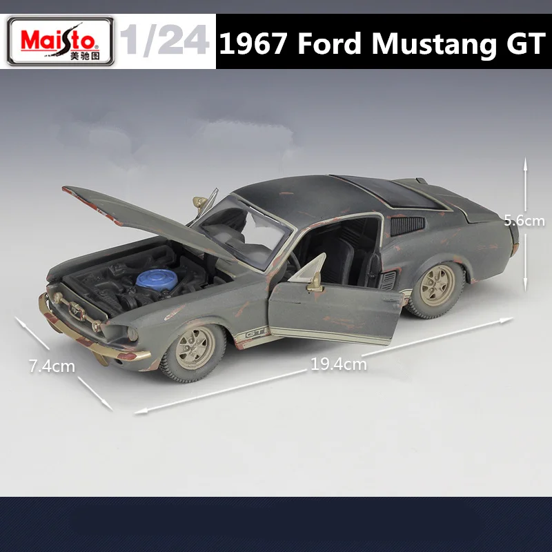 1967 Ford Mustang GT Diecast Model by Maisto 4 1967 Ford Mustang GT Diecast Model by Maisto - Image 4