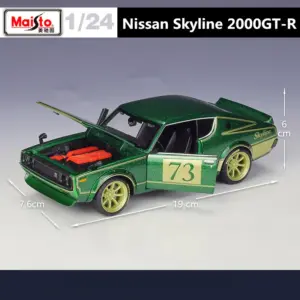 Maisto 1:24 Nissan Skyline GTR Model Car 9 Sbb920d8d970a460eaed82e23d927b6fbP