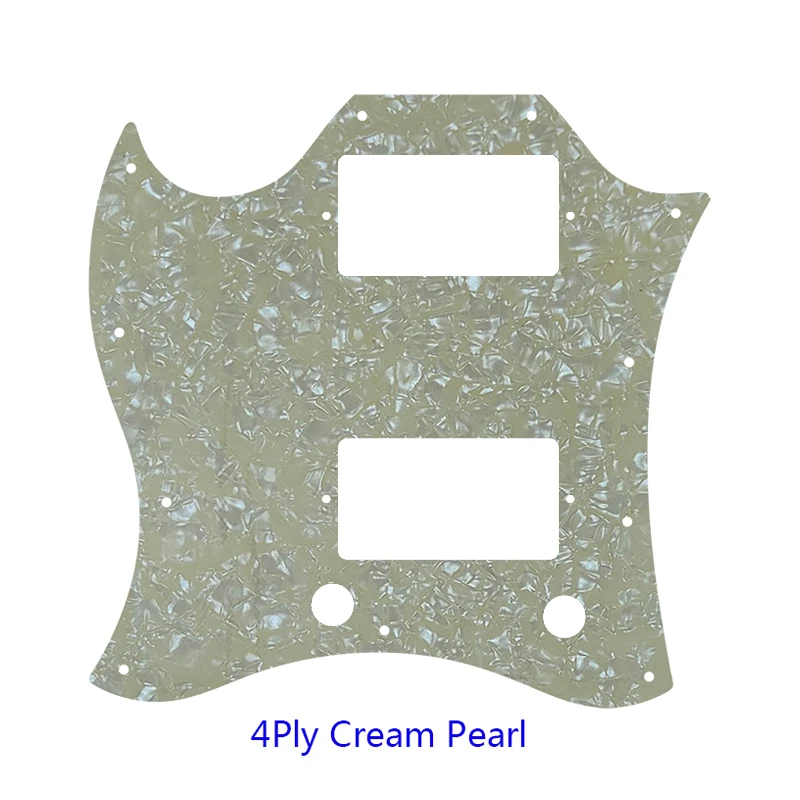 Left-Handed SG Guitar Pickguard for PAF Humbuckers 12 Left-Handed SG Guitar Pickguard for PAF Humbuckers - Image 12