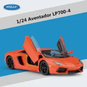 White Lamborghini Aventador Model 1:24 Scale 18 Sbbceb8f2648c43e2bc139bf4bef86cf89