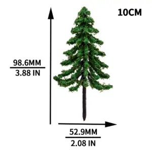 Handcrafted Miniature Pine Tree Set for Dioramas 15 Sbc221371335d4b33bb44823294e01666i