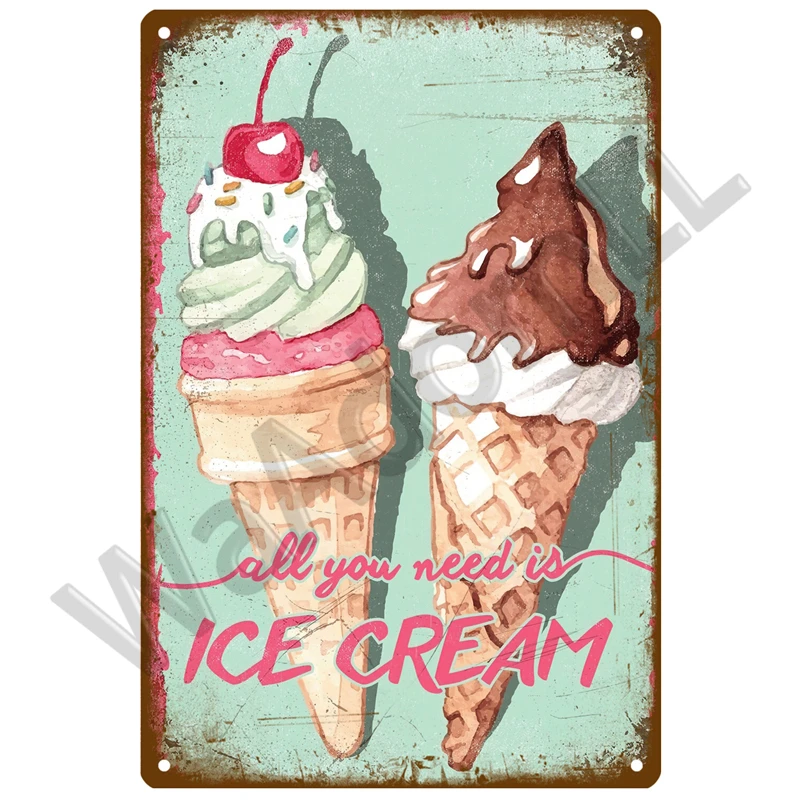 Vintage-Style Metal Sign for Retro Decor 26 Vintage-Style Metal Sign for Retro Decor - Image 26