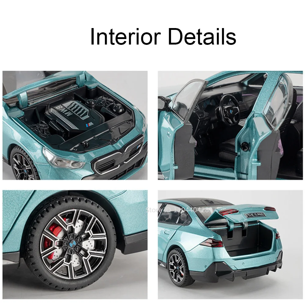 I5M60 Alloy Diecast Car Model in Vibrant Color 5 I5M60 Alloy Diecast Car Model in Vibrant Color - Image 5
