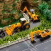 HO Scale Miniature Construction Vehicle for Dioramas