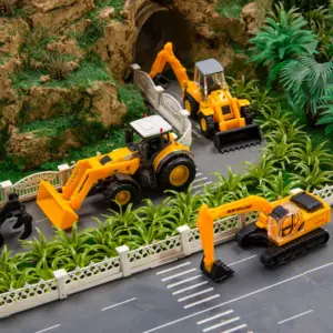 HO Scale Miniature Construction Vehicle for Dioramas