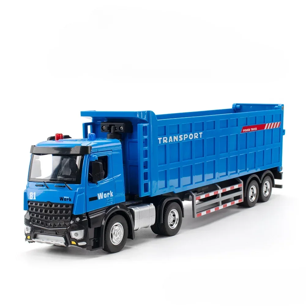 Vibrant 1:24 Scale Diecast Transport Truck 8 Vibrant 1:24 Scale Diecast Transport Truck - Image 8