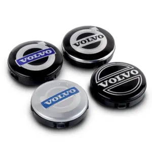 64mm Aluminum Wheel Hub Caps Set for Cars