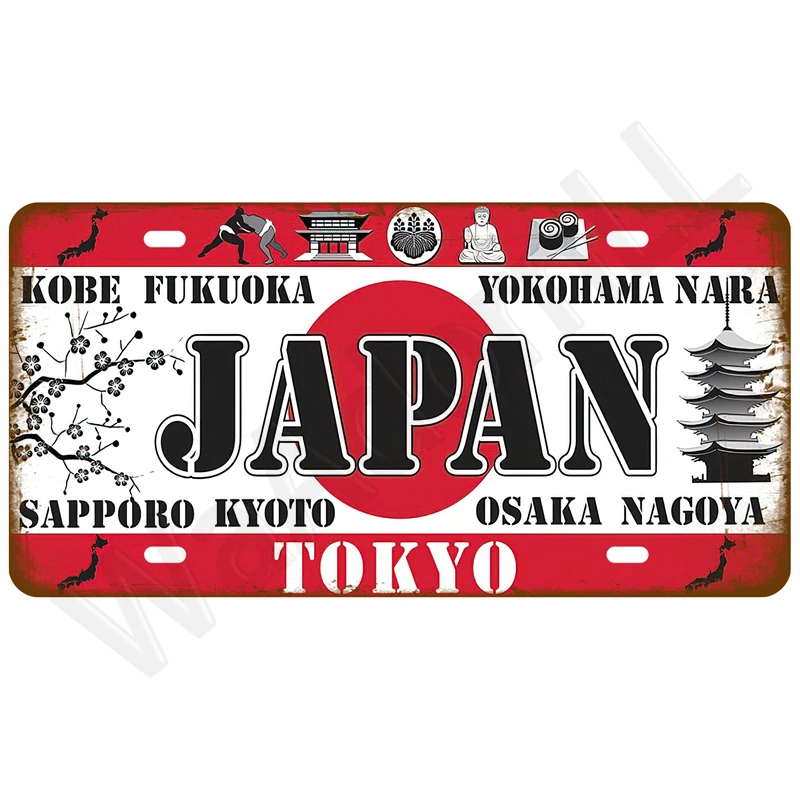 Retro Metal Sign Wall Art 15 x 30 cm 4 Retro Metal Sign Wall Art 15 x 30 cm - Image 4