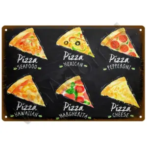 Retro Diner Tin Sign 20 x 30 cm Decor 50 Sbdf987ae8b814706ac24579fbd6ad5a04 2