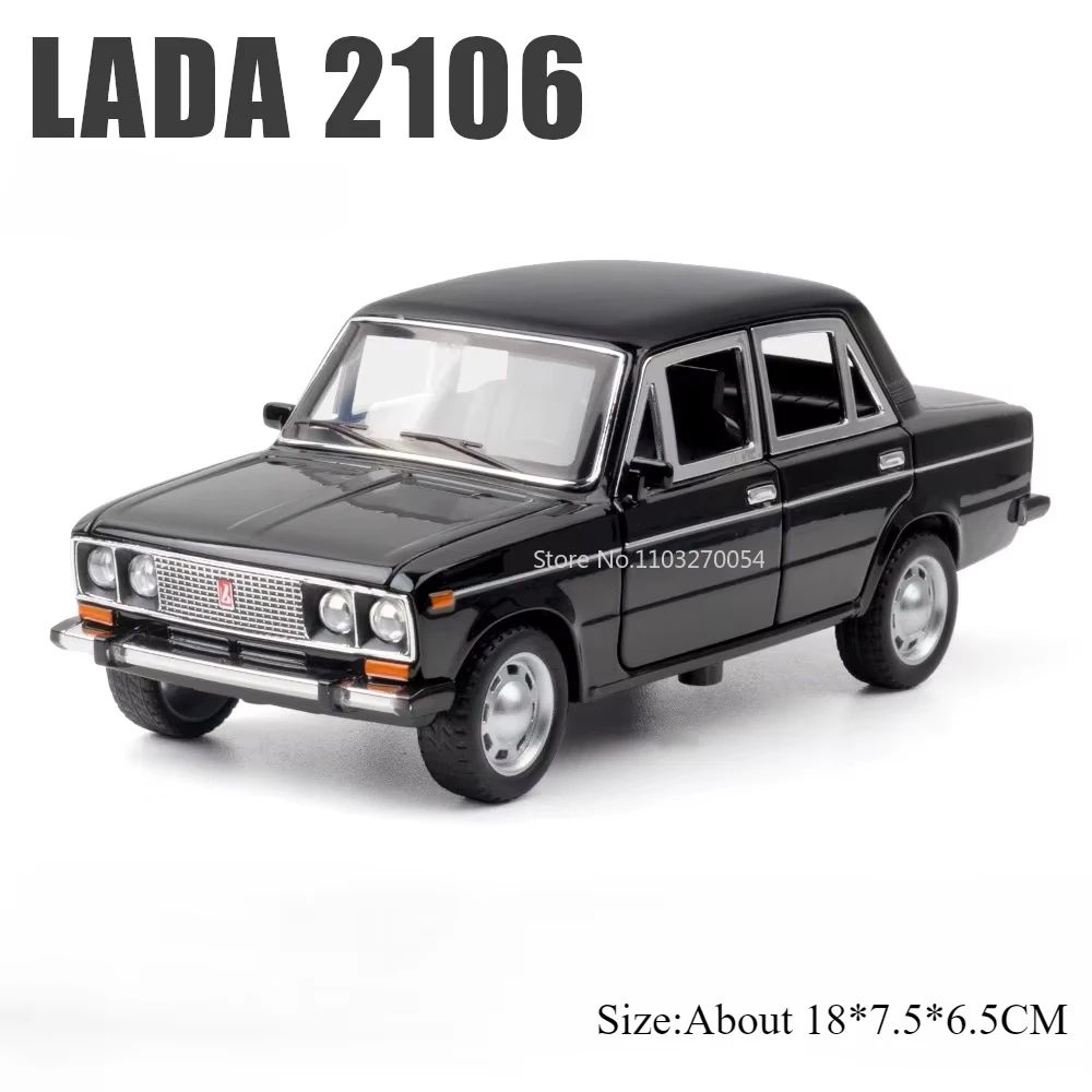 1:24 Lada Police Diecast Model for Collectors 9 1:24 Lada Police Diecast Model for Collectors - Image 9