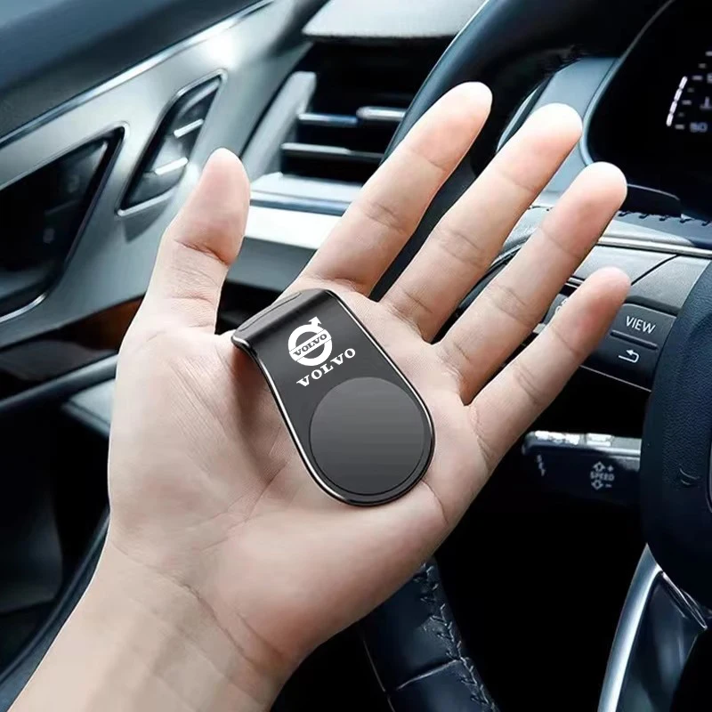 Magnetic Car Phone Holder in Silver 3 Magnetic Car Phone Holder in Silver - Image 3