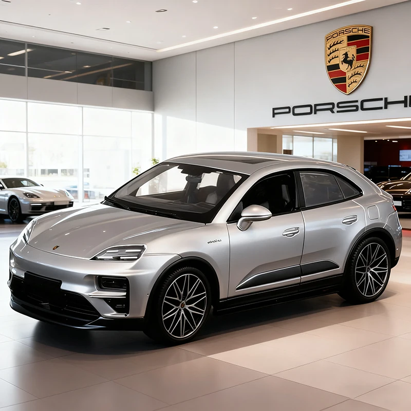 Porsche Macan 1:24 Diecast Model in Metallic Finish 2 Porsche Macan 1:24 Diecast Model in Metallic Finish - Image 2