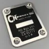 Charvel Black Metal Guitar Neck Plate