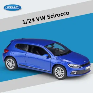 1:24 WELLY Volkswagen Scirocco Diecast Model 15 Sbe77e1b6e53443ed8dc22825a088ae56x