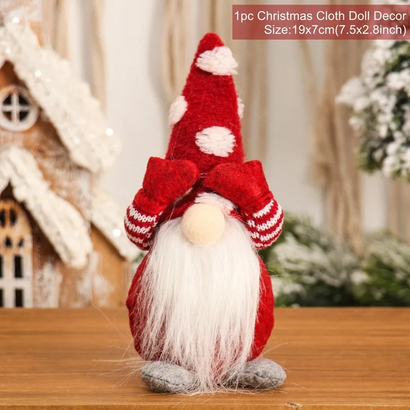 Faceless Santa Christmas Decor Dolls 20x16x8 cm 21 Faceless Santa Christmas Decor Dolls 20x16x8 cm - Image 21