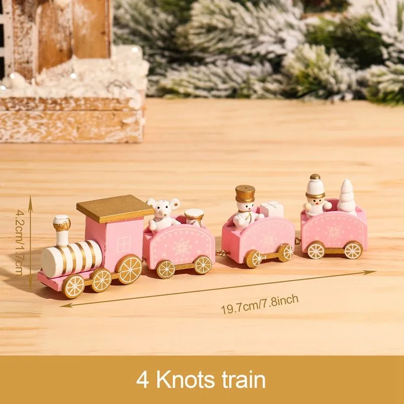 Wooden Christmas Train Decoration Set 2024 22 Wooden Christmas Train Decoration Set 2024 - Image 22