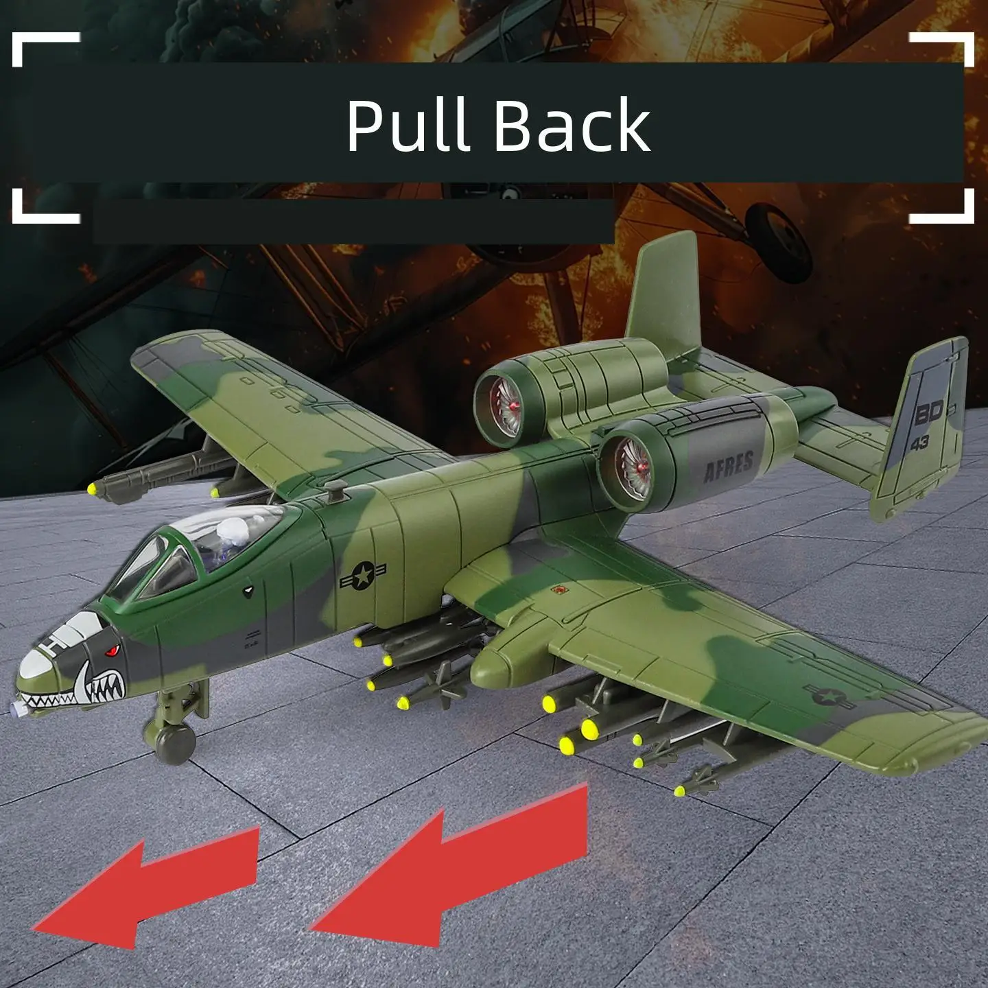 1/72 A-10 Thunderbolt II Model Aircraft 5 1/72 A-10 Thunderbolt II Model Aircraft - Image 5