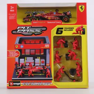 F1 Pit Stop Scene Model in 1:43 Scale 14 Sbf172dc1cc2a49369a540bdafcb35bb2F