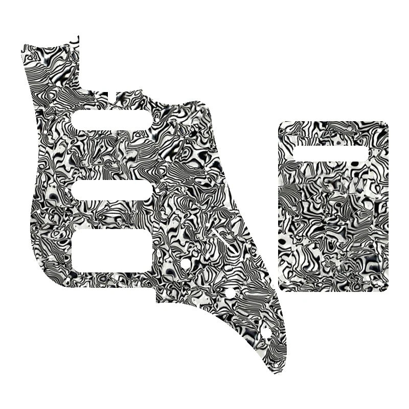 Mexico Jaguar Blacktop PAF Humbucker Pickguard 7 Mexico Jaguar Blacktop PAF Humbucker Pickguard - Image 7