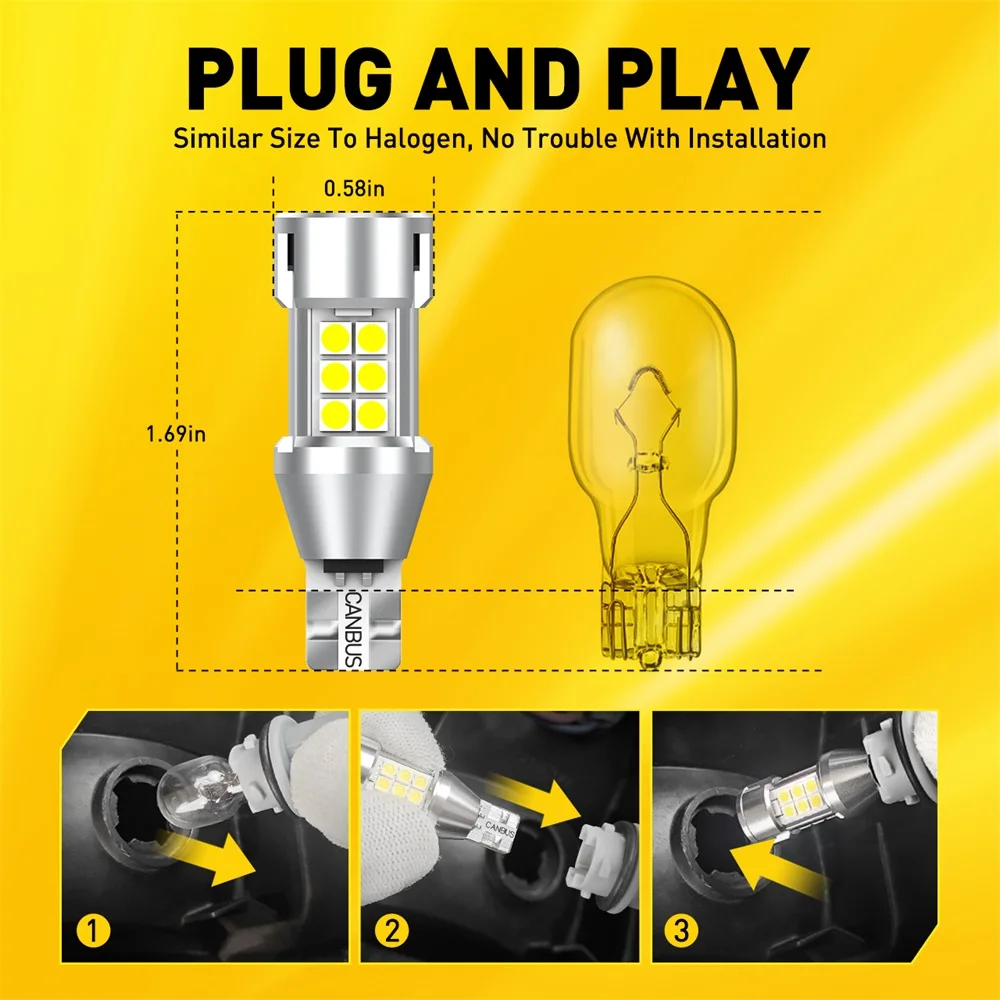 High-Power 2000 Lumen LED Bulbs for Vehicles 6 High-Power 2000 Lumen LED Bulbs for Vehicles - Image 6