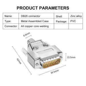 DB26 Metal Soldering Connector Set for Industrial Use 11 Sbff5039550b24b6abc4e36ee639d6afas