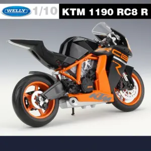 WELLY KTM 1190 RC8 R Diecast Motorcycle Model 12 Sc049d42fbcf54de4a6bbc6936e808507k