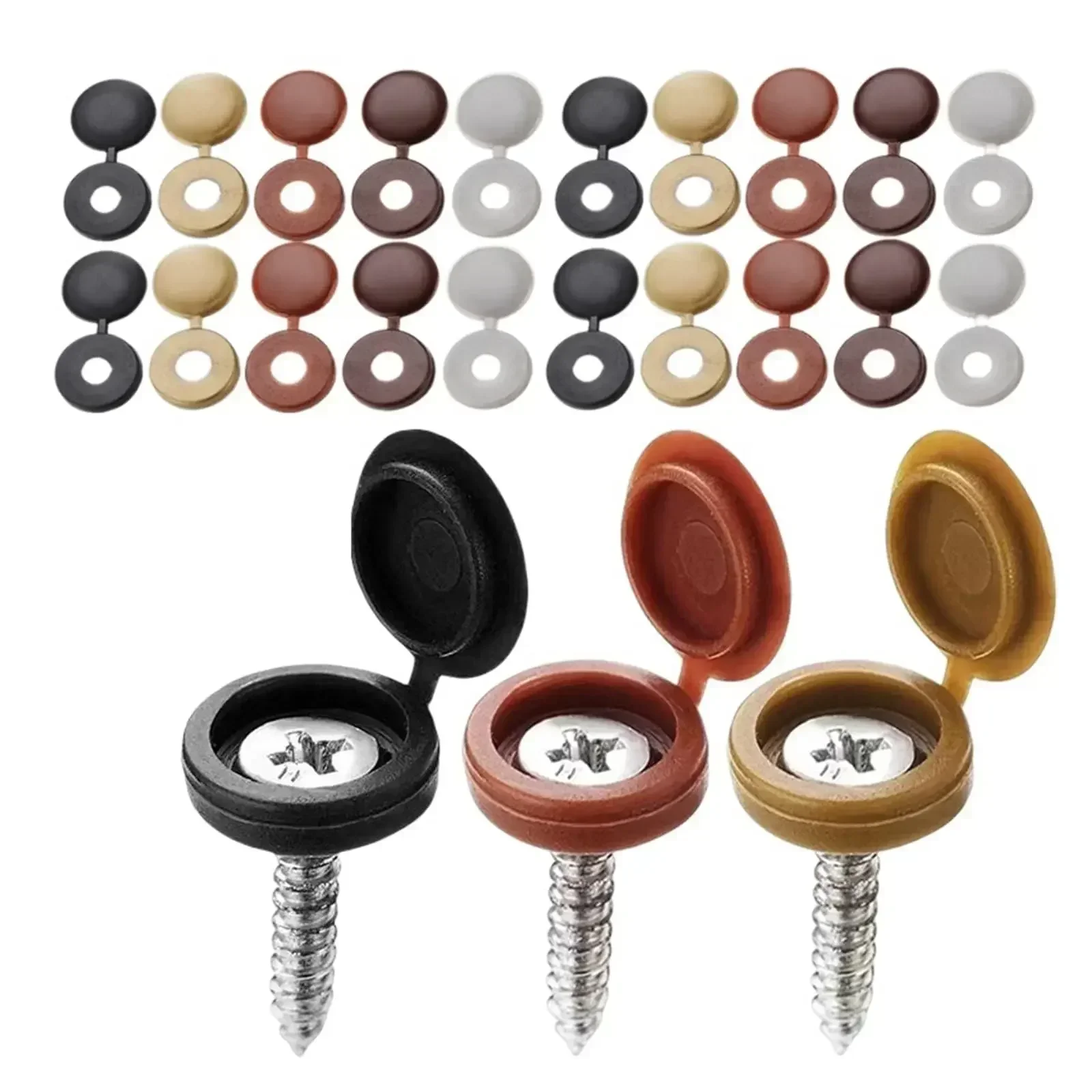Colorful Plastic Screw Caps for Furniture 4 Colorful Plastic Screw Caps for Furniture - Image 4