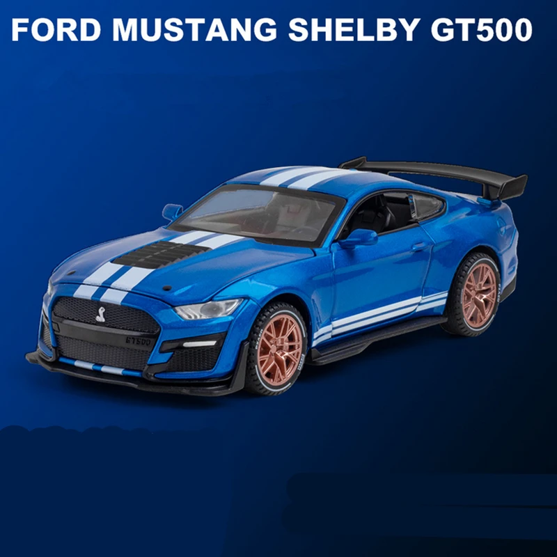 1:32 Ford Mustang Shelby GT500 Diecast Model 8 1:32 Ford Mustang Shelby GT500 Diecast Model - Image 8
