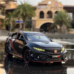 Honda Civic Type-R 1:32 Diecast Model with Sound & Light 15 Sc0f49358f3f74e949595b119b18d26daf