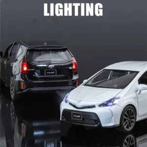 1/32 Toyota Prius Diecast Model with Lights 10 Sc11d6ded375d4536b2dfd58d3858946bq
