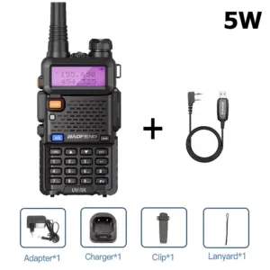 Baofeng UV-5R Dual-Band Walkie Talkie 19 Sc166574cfb234f6e8c42cfe5d975f63cv