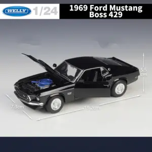 1969 Ford Mustang Boss 429 Diecast Model 10 Sc168345e10f1456a9c6568c0b4dab80bx