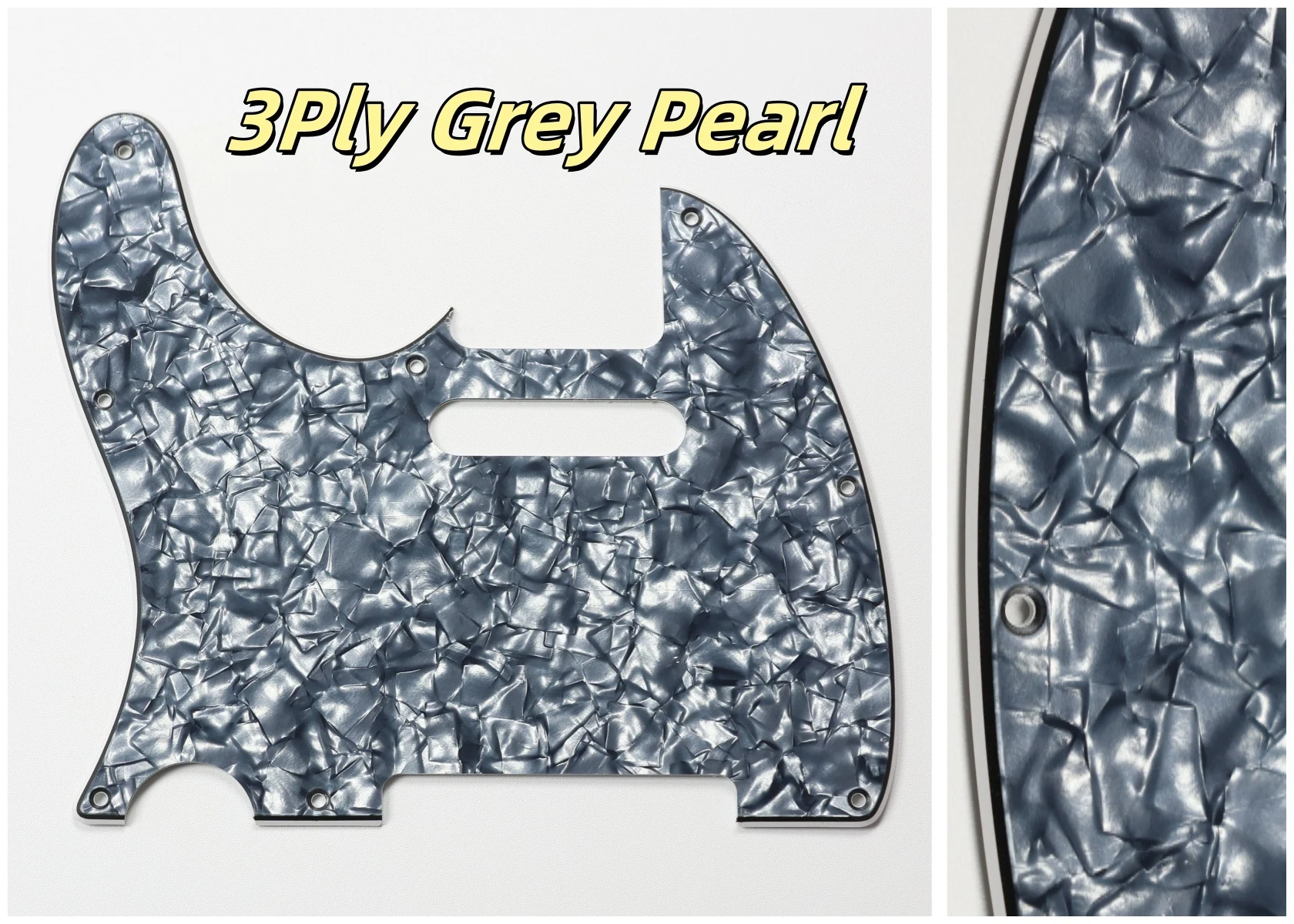 Left-Handed Telecaster Pickguard 3-Ply/4-Ply Options 31 Left-Handed Telecaster Pickguard 3-Ply/4-Ply Options - Image 31