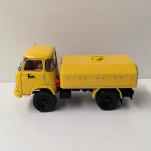 Vibrant Yellow 1/43 Scale Miniature Truck Model 10 Sc19d2c491af44b928c96df2b9e5c7d42l