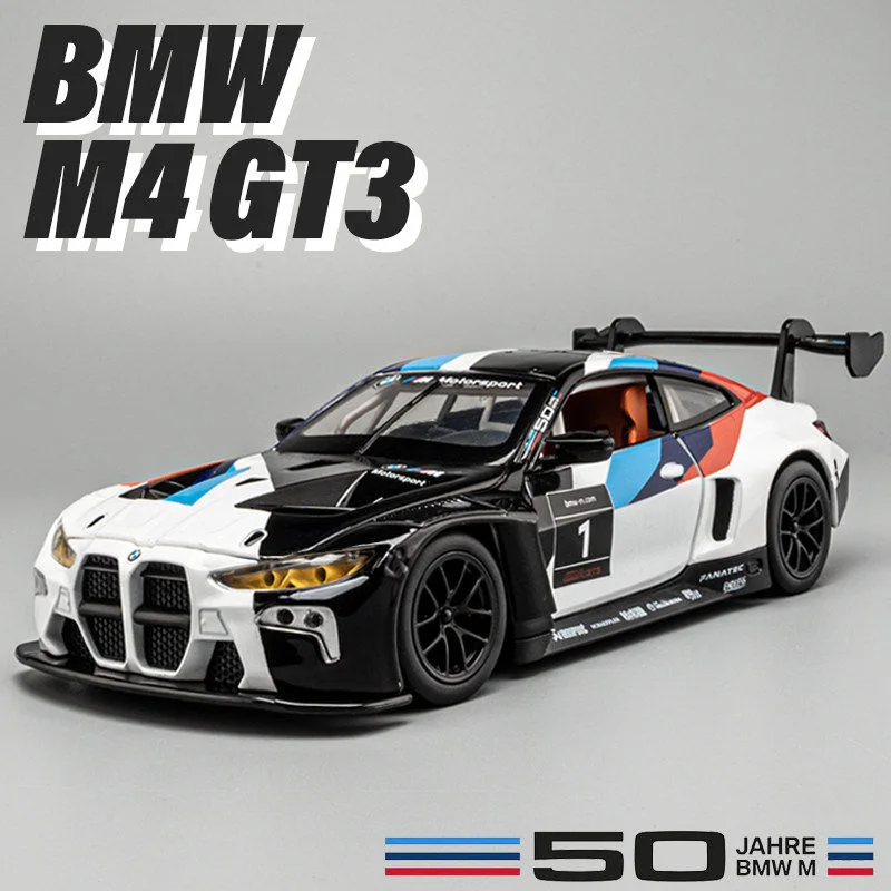 BMW M4 GT3 Diecast Model 1:64 Scale Collection 1 BMW M4 GT3 Diecast Model 1:64 Scale Collection